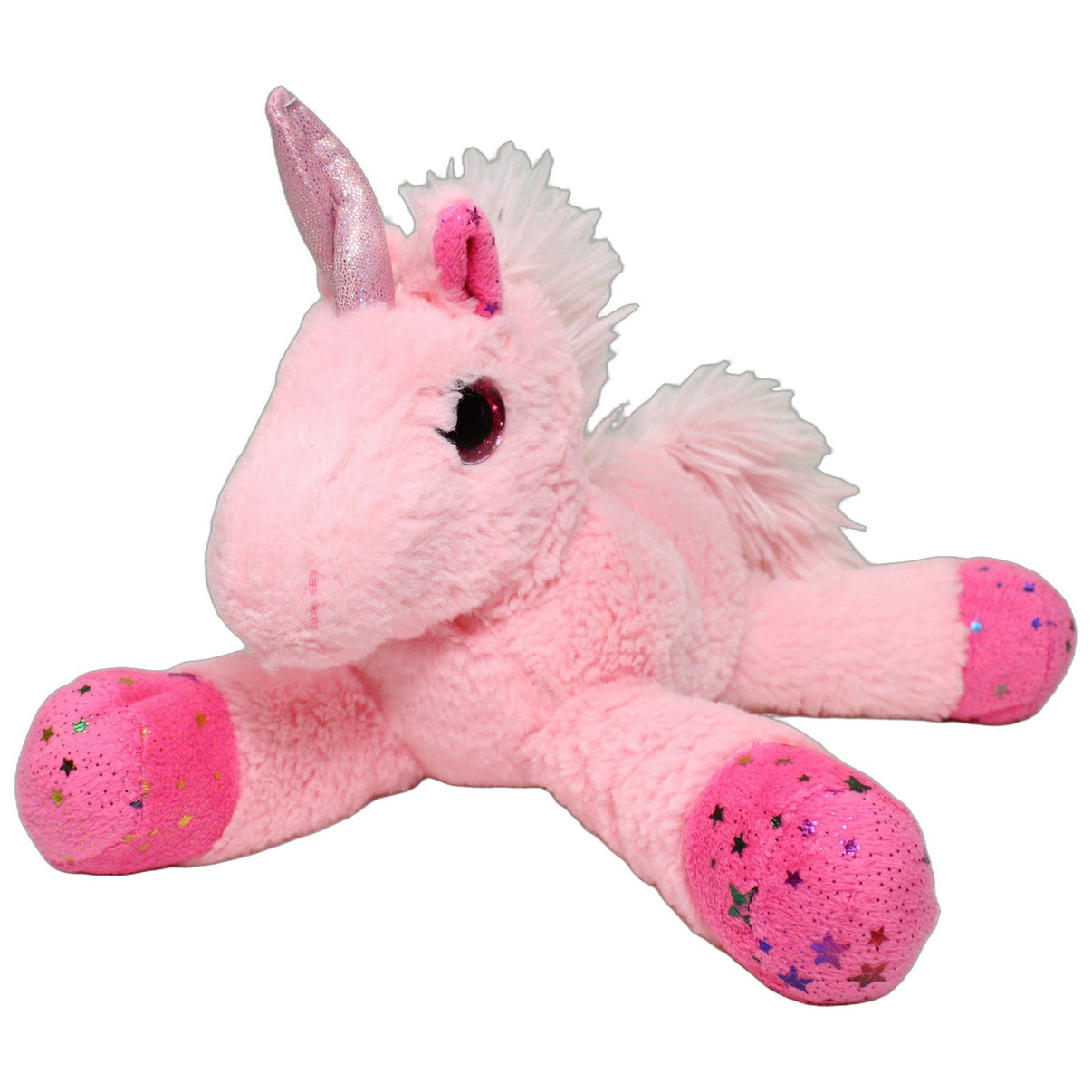 123000026168 Unbekannt Süßes Schlenker-Einhorn, rosa Kuscheltier Kumpel Leo 25cm ebay-stofftiere Einhorn