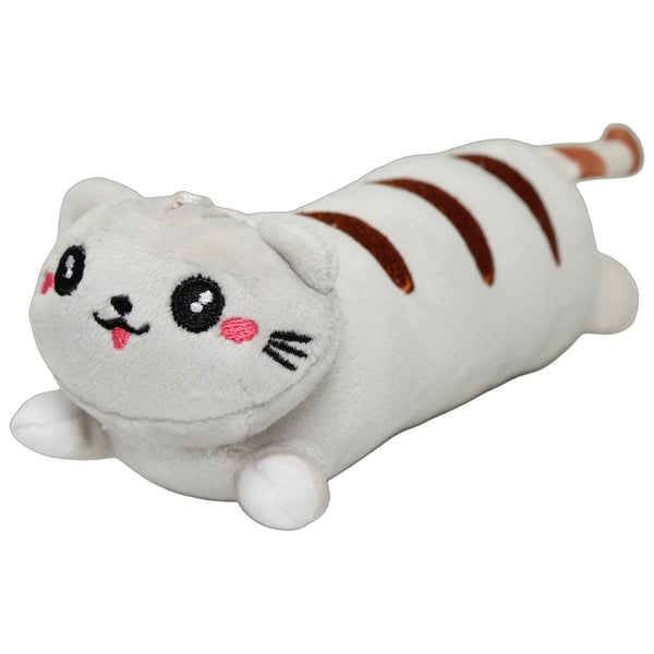 Lange graue Katze