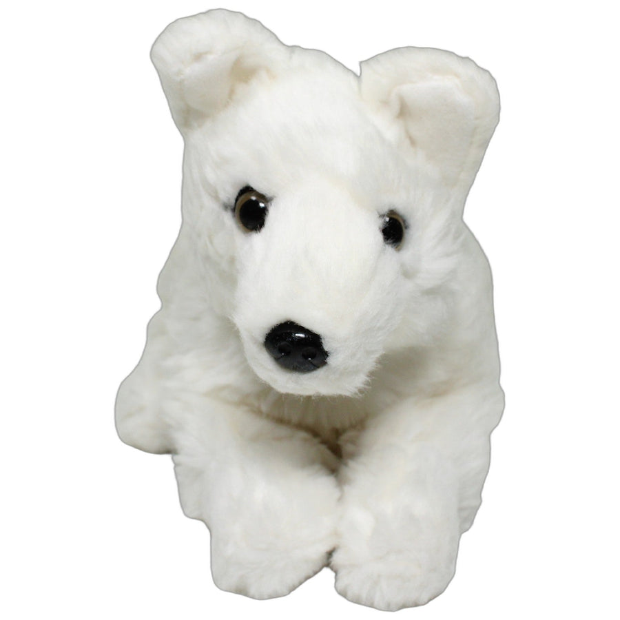 Weißer Polarfuchs, liegend