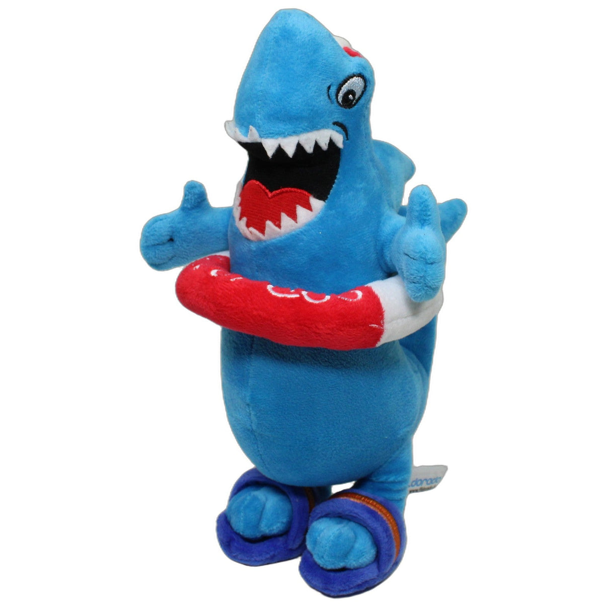 123000026260 Openmindz Fildorado, Juch-Hai mit Schwimmring Kuscheltier Kumpel Leo 28cm Blau Gebraucht