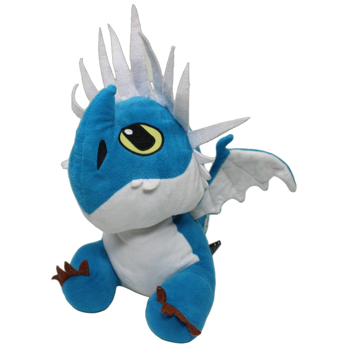 123000026270 Merlin Entertainments Sturmpfeil aus Drachenzähmen-Die Insel Kuscheltier Kumpel Leo 33cm Blau Charakter