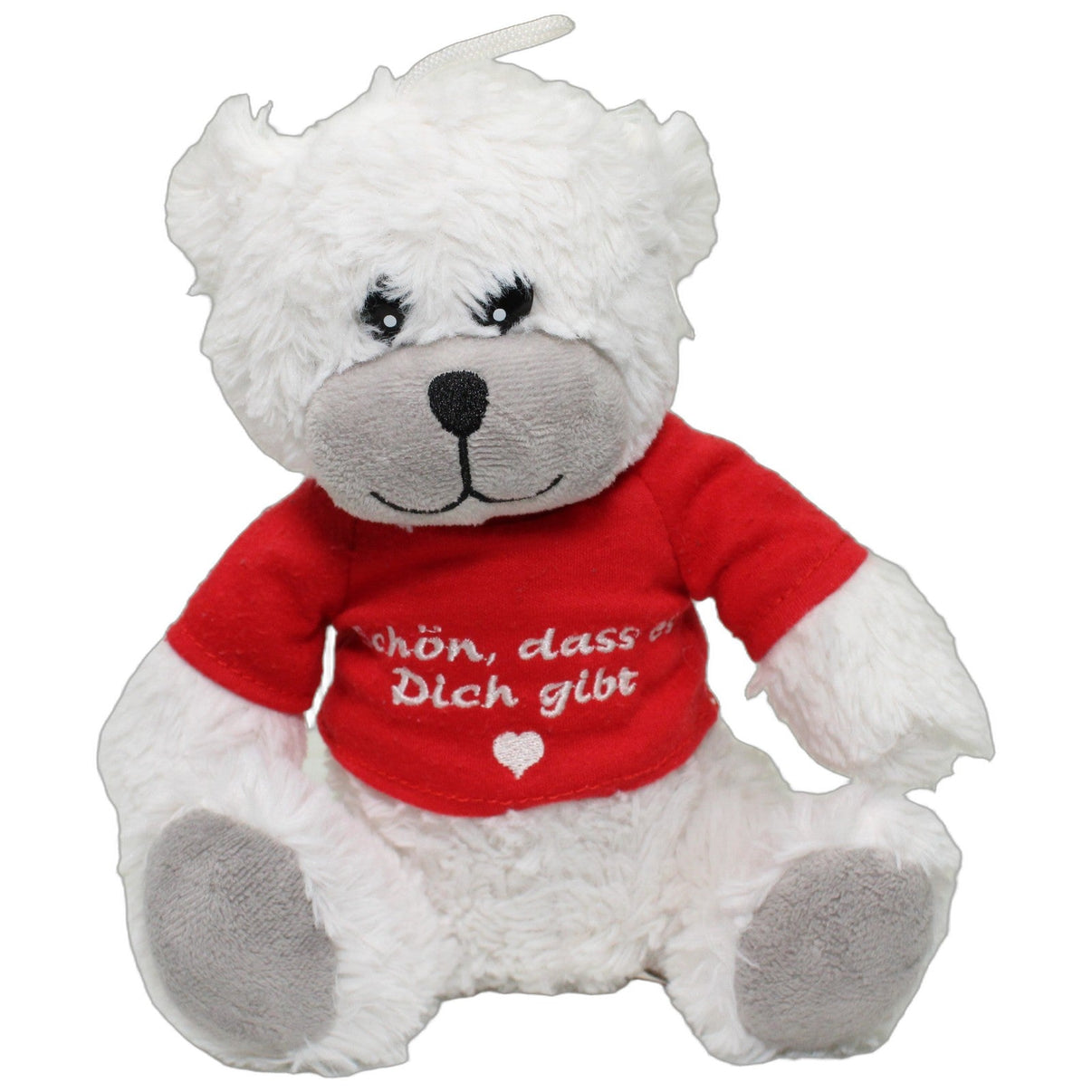 123000026278 Landahl & Baumann Eisbär "Schön, dass es Dich gibt" Kuscheltier Kumpel Leo 22cm ebay-stofftiere Eisbär