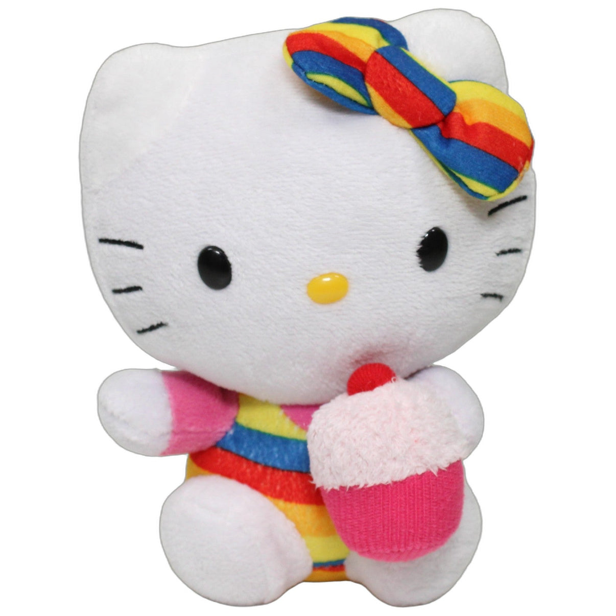 123000026280 Unbekannt Hello Kitty mit Muffin Kuscheltier Kumpel Leo 15cm Charakter ebay-stofftiere