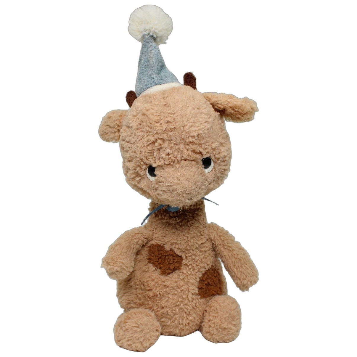 123000026329 Jellycat Jollipop Giraffe Kuscheltier Kumpel Leo 27cm Beige Blau