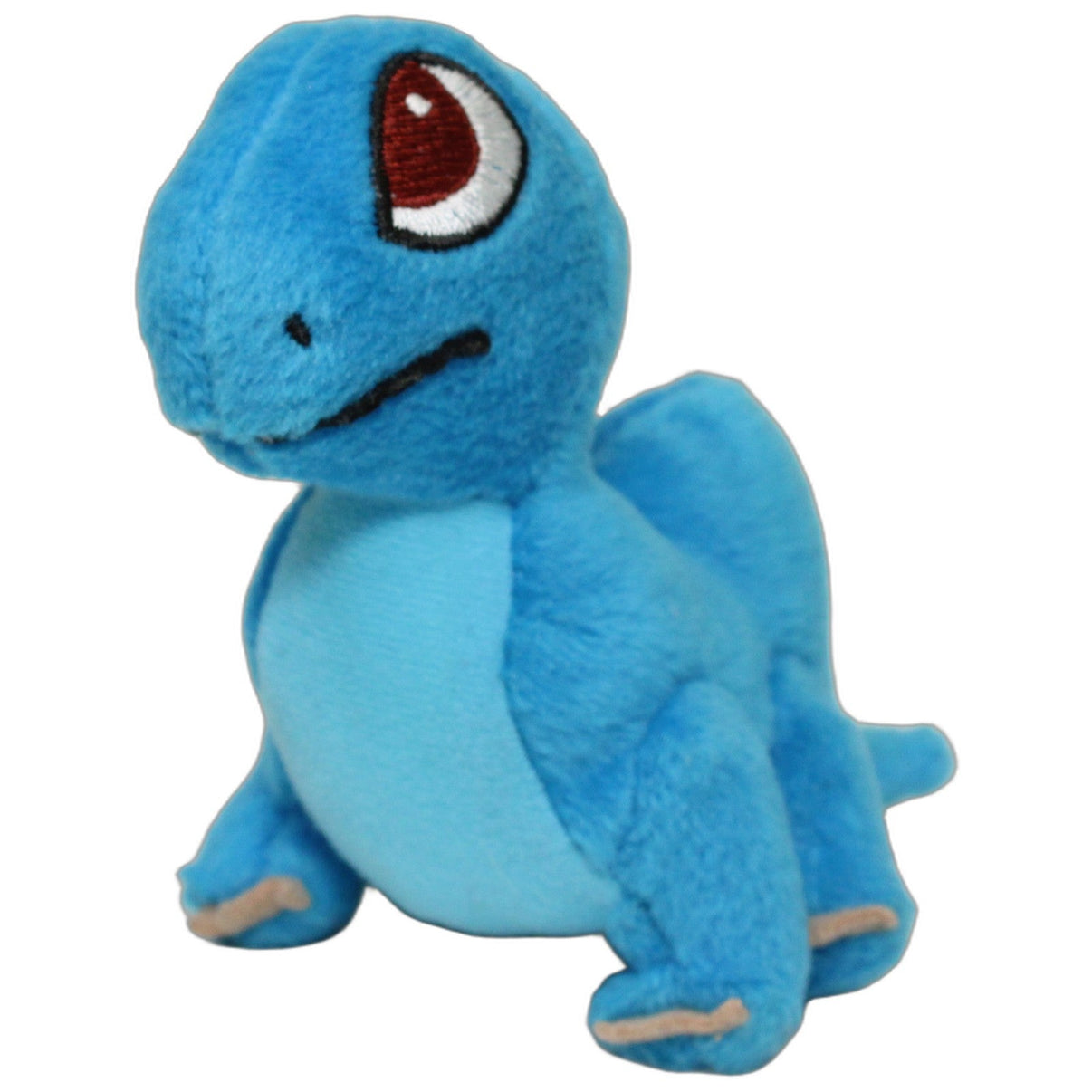 123000026331 McDonald's Happy Meal, blauer Dino Kuscheltier Kumpel Leo 12cm 2005 _Vintage_