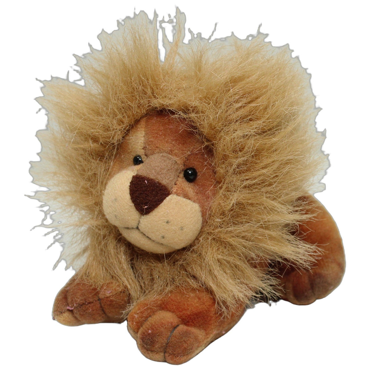 123000026355 Unbekannt Kleiner Löwe, gemustert Kuscheltier Kumpel Leo 14cm Braun ebay-stofftiere
