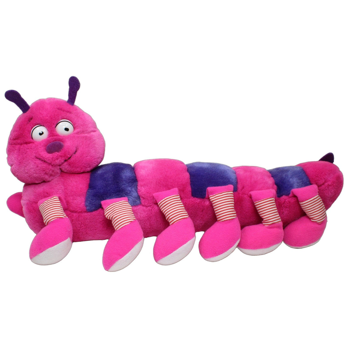 123000026373 Unbekannt XL Tausendfüßler, pink-lila Kuscheltier Kumpel Leo 45cm ebay-20-stofftiere Gebraucht