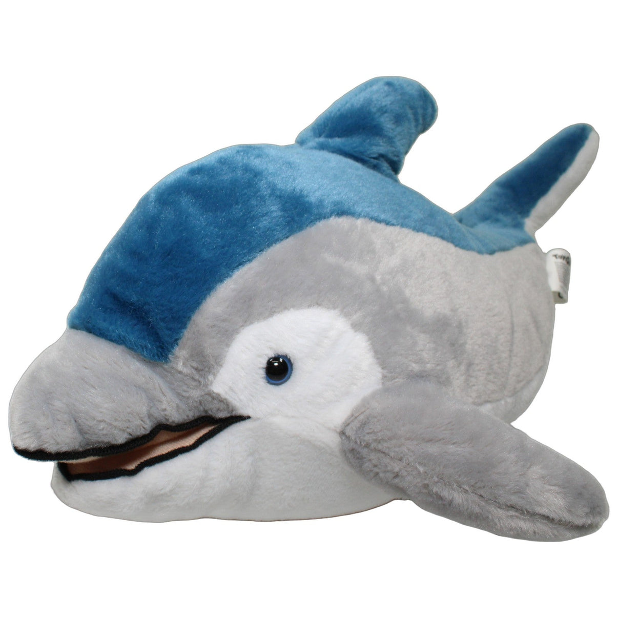 123000026376 Toys "R" Us XL Delfin mit blauem Streifen Kuscheltier Kumpel Leo 40cm Blau Delfin