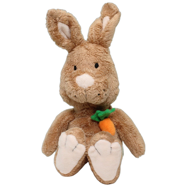 Beiger Hase mit Möhre