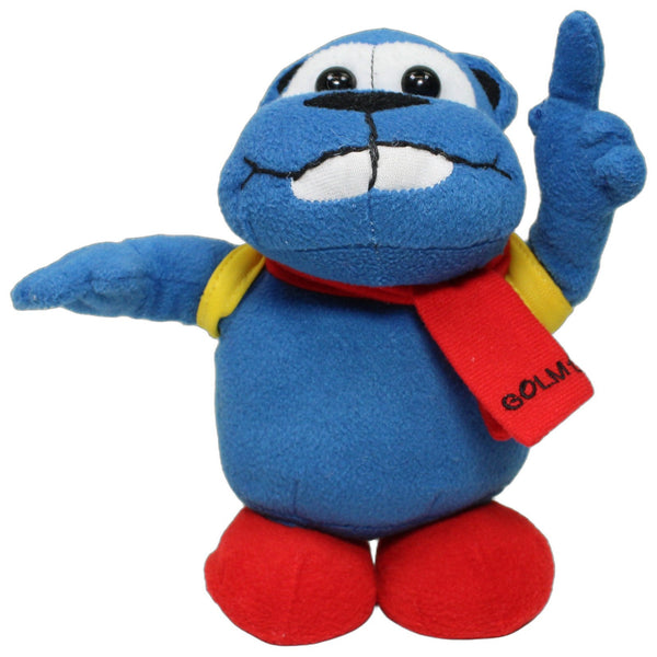 Blaues Maskottchen von GOLM