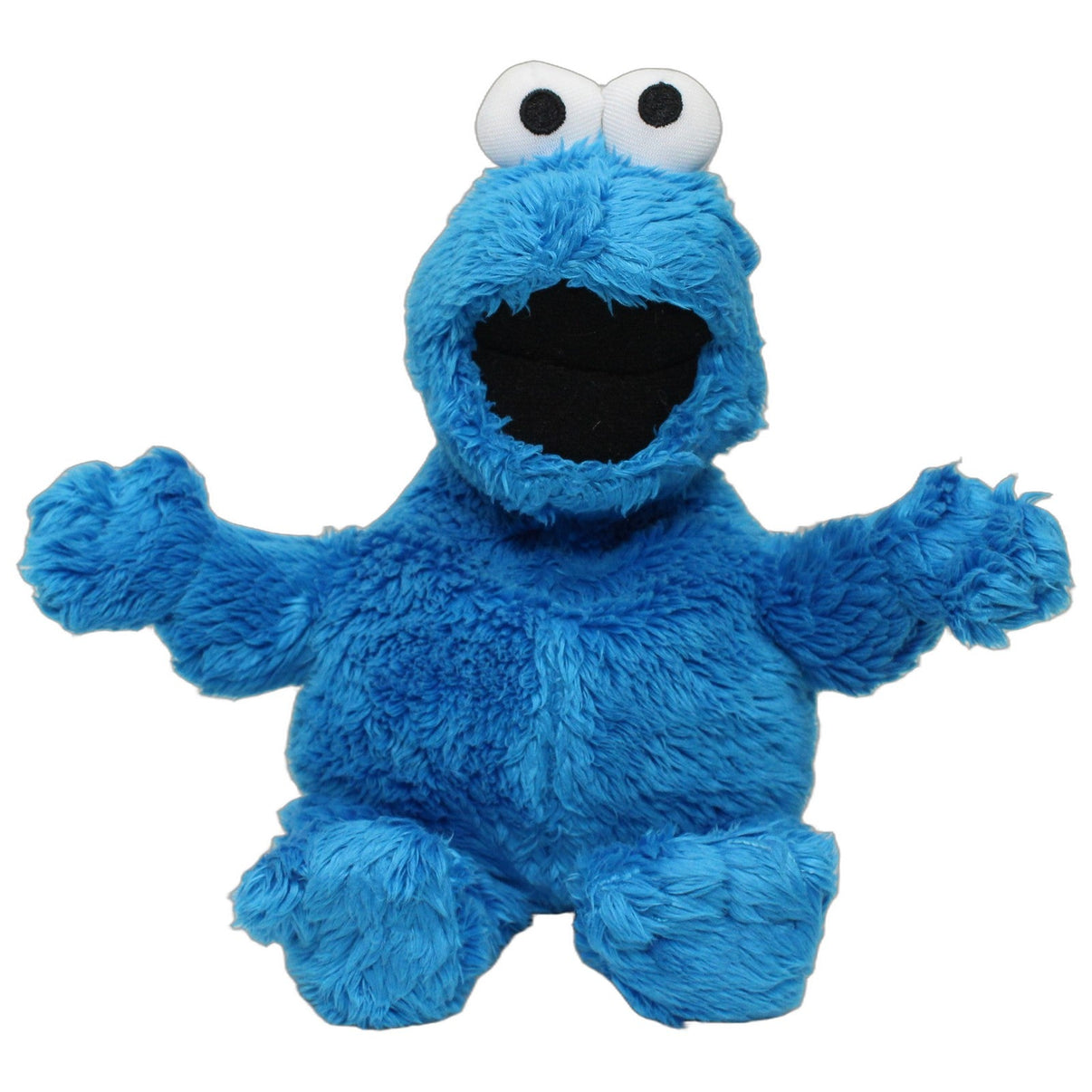 123000026384 Unbekannt Krümelmonster aus der Sesamstraße, sitzend Kuscheltier Kumpel Leo 20cm Blau Charakter