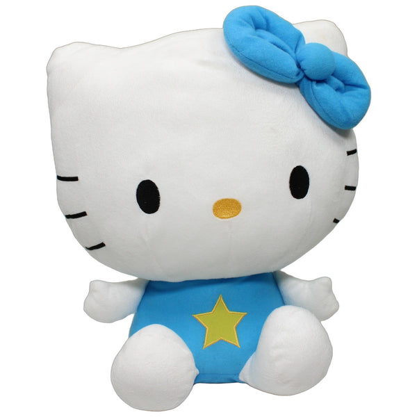 Große Hello Kitty mit Flügeln, blau