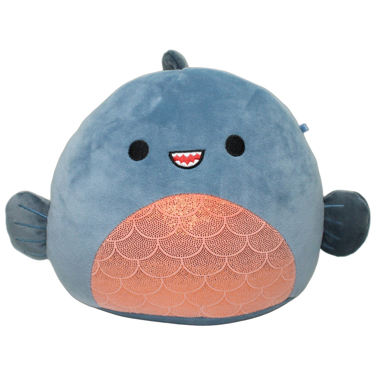 123000026412 Kellytoy Squishmallows, Piranha Kurtz Kuscheltier Kumpel Leo 20cm Blau ebay-20-stofftiere