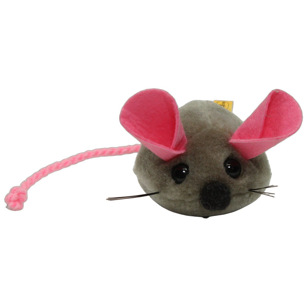 Mini Maus mit rosa Ohren & Schwanz