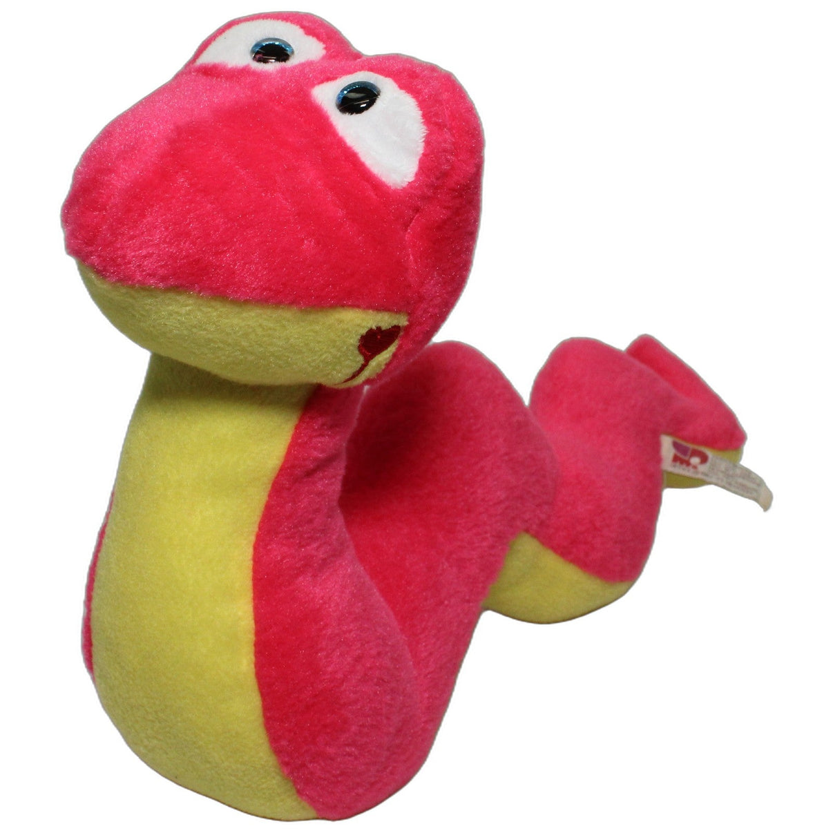 123000026618 Morgenroth Große Schlange, pink-gelb Kuscheltier Kumpel Leo 40cm ebay-stofftiere Gebraucht