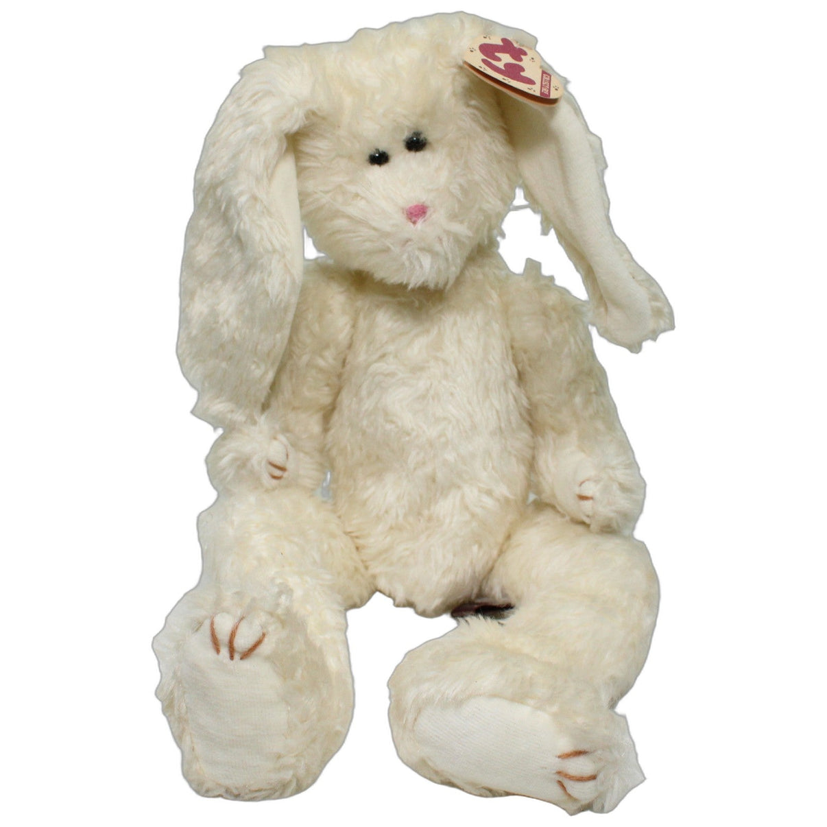 123000026642 TY Collectible, großer Hase Heather mit beweglichen Gliedern Kuscheltier Kumpel Leo 1993 38cm _Vintage_