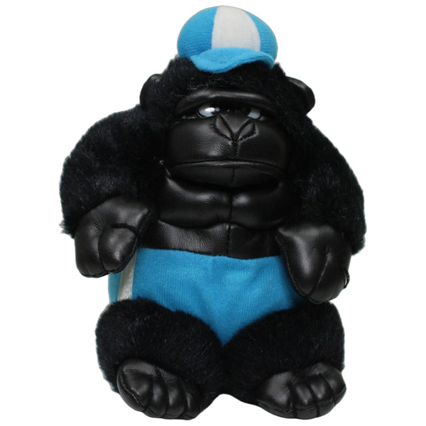 Gorilla in blauer Hose & Mütze