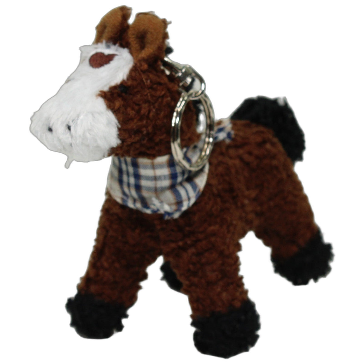 123000026673 Die Spiegelburg Brauner Pferd mit Halstuch, stehend Schlüsselanhänger Kumpel Leo 12cm Braun ebay-taschen-rucksaecke
