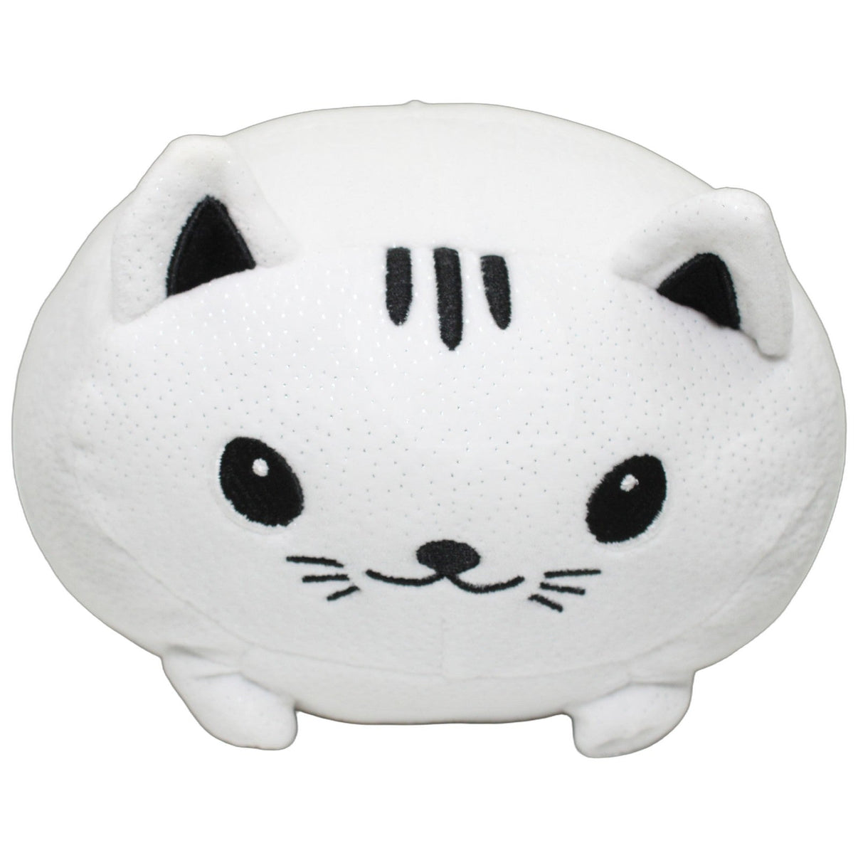 123000026688 TEDI Dicke Glitzer-Katze, weiß Kuscheltier Kumpel Leo 20cm ebay-stofftiere Gebraucht
