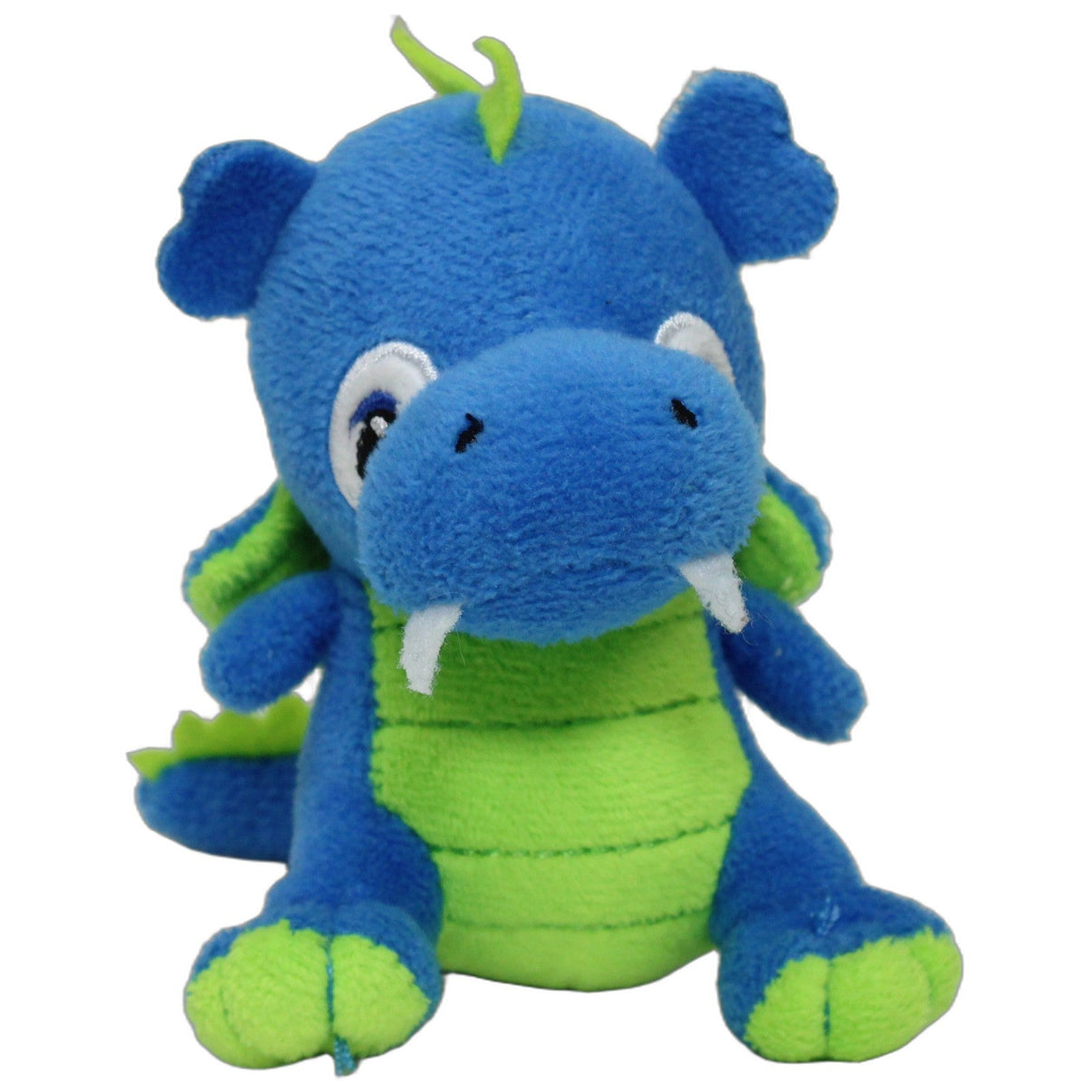 123000026718 Unbekannt Blauer Drache mit grünem Bauch, sitzend Schlüsselanhänger Kumpel Leo 10cm Blau Drache