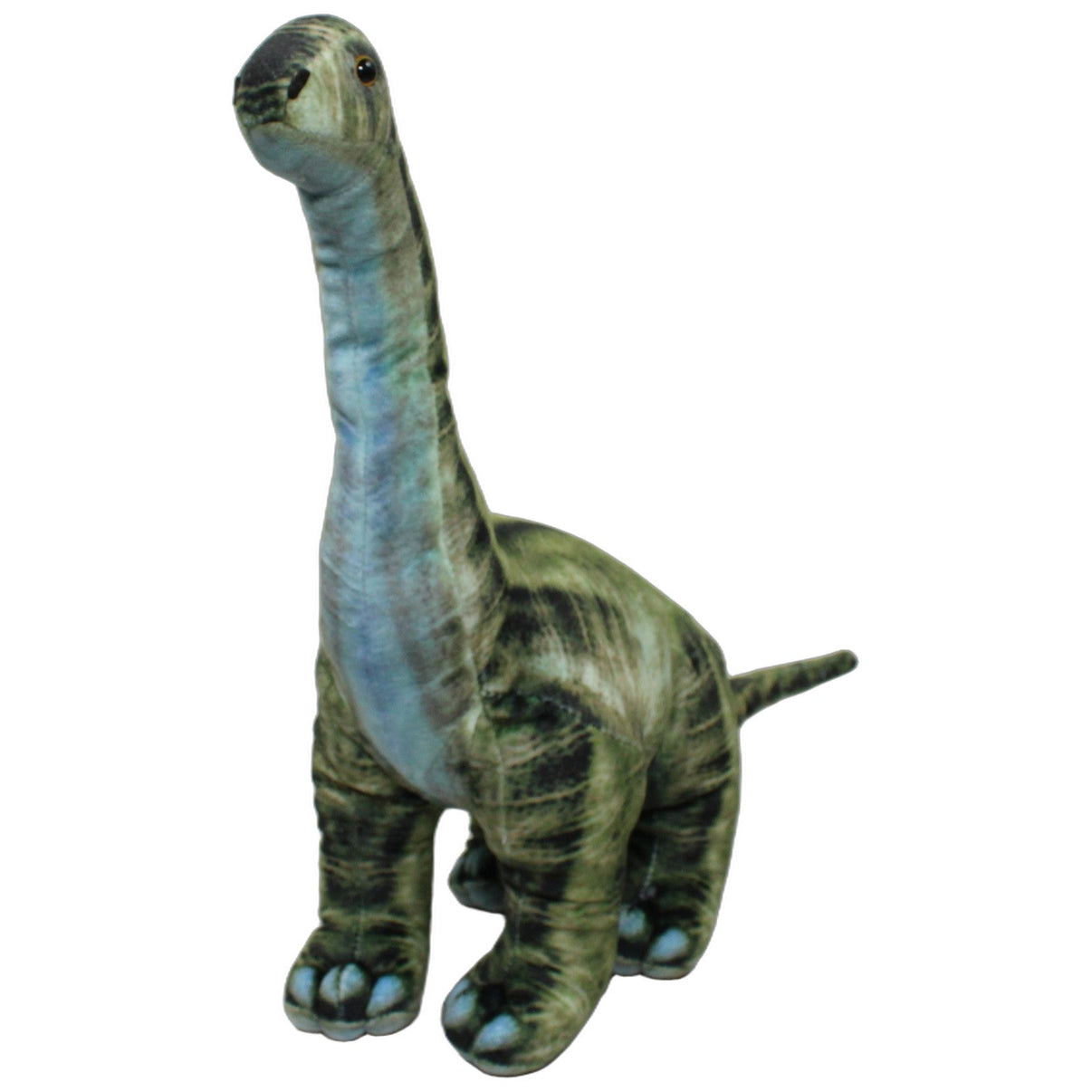 123000026736 Die Spiegelburg T-Rex World, XL Brachiosaurus Kuscheltier Kumpel Leo 45cm Blau Dinosaurier