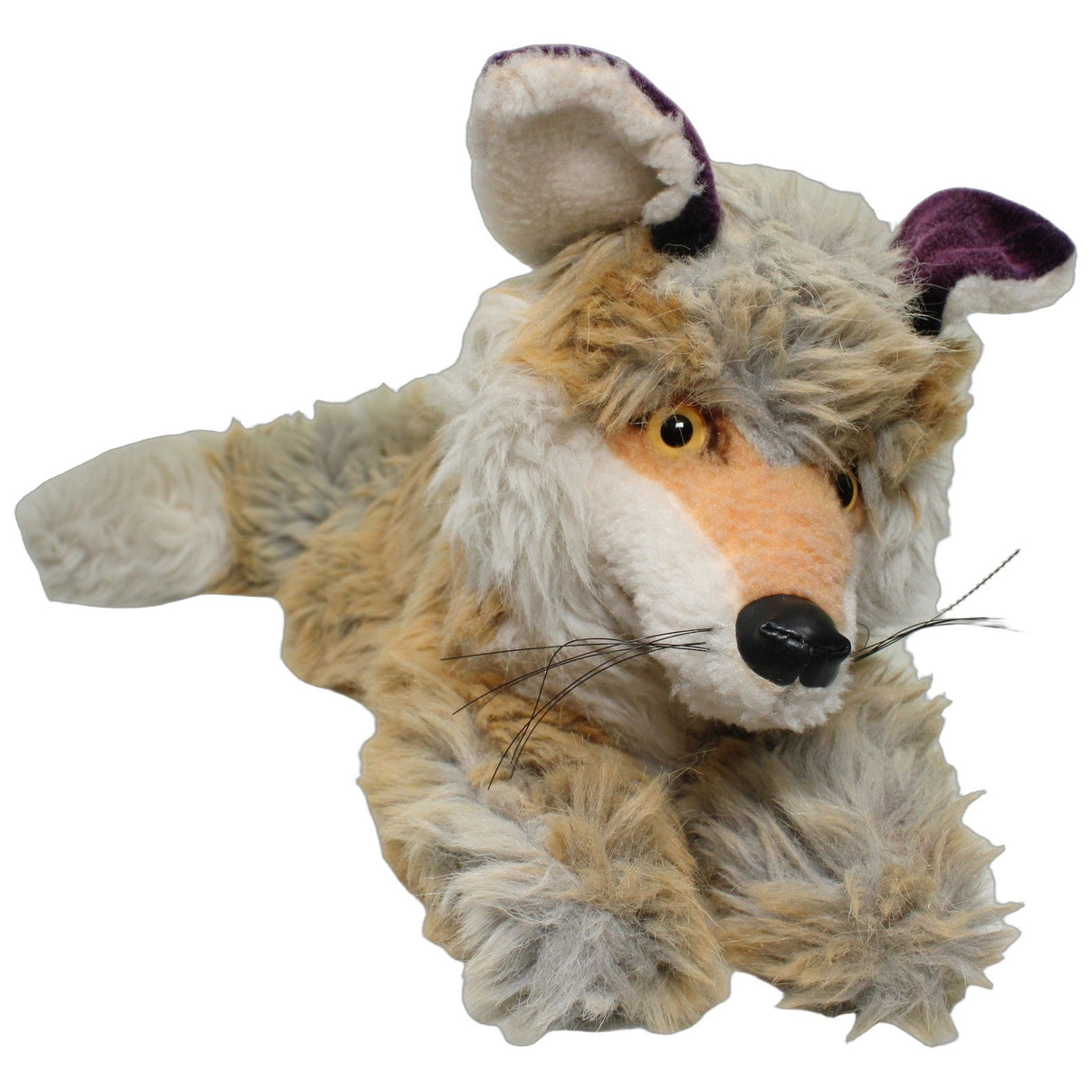 123000026764 Steiff Schöner liegender Fuchs, groß (ohne Fähnchen) Kuscheltier Kumpel Leo 35cm Beige Braun