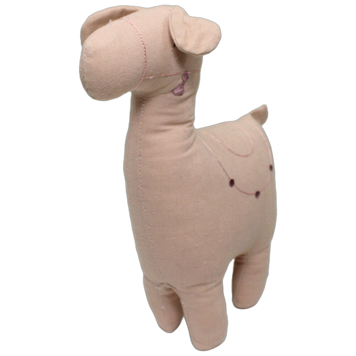 123000026786 Fehn Süßes Lama, beige Kuscheltier Kumpel Leo 23cm Alpaka Beige