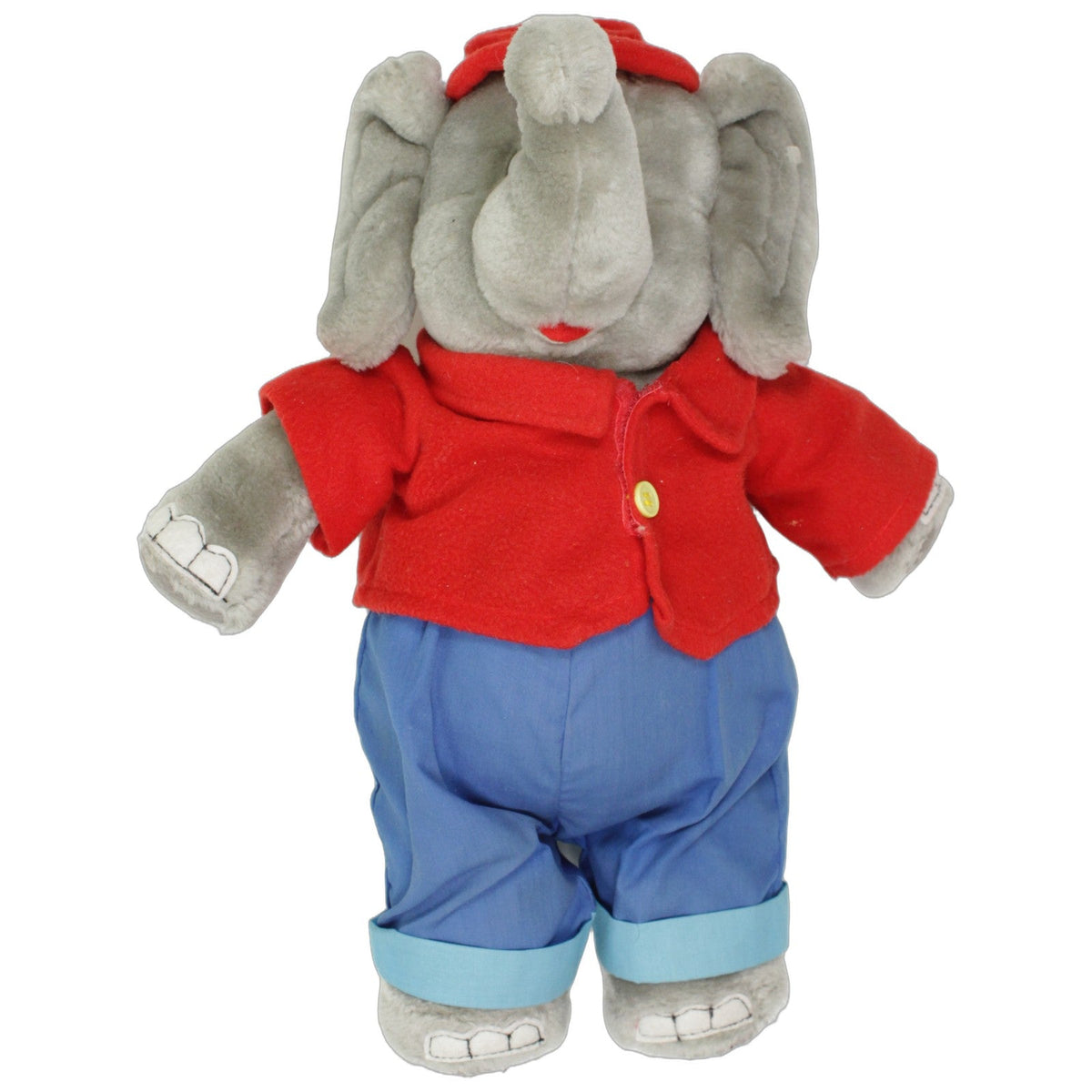 123000026831 Unbekannt Großer Benjamin Blümchen Kuscheltier Kumpel Leo 35cm _Wieder Da_ Blau