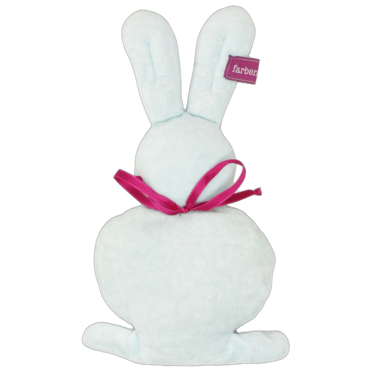 123000026833 farbenfreunde Hase mit Karomuster, blau-weiß Wärmekissen Kumpel Leo 28cm Blau ebay-stofftiere