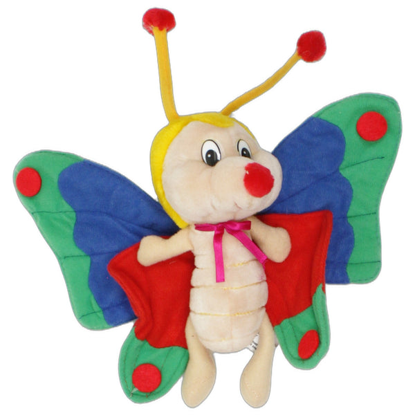 Süßer bunter Schmetterling mit Schleife