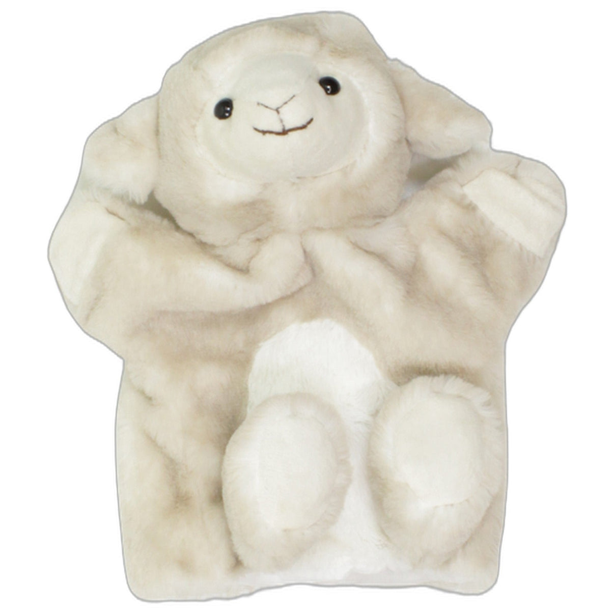 123000026855 inware Weiches Schaf, beige Handpuppe Kumpel Leo 26cm Beige ebay-stofftiere