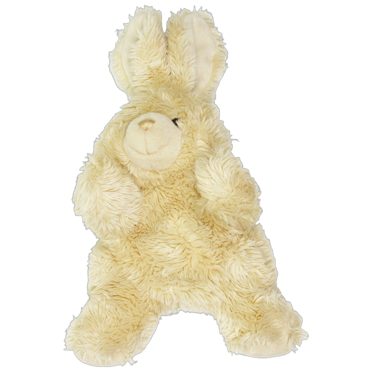 123000026867 Unbekannt Cremefarbener Zottel-Hase Handpuppe Kumpel Leo 30cm Beige ebay-stofftiere