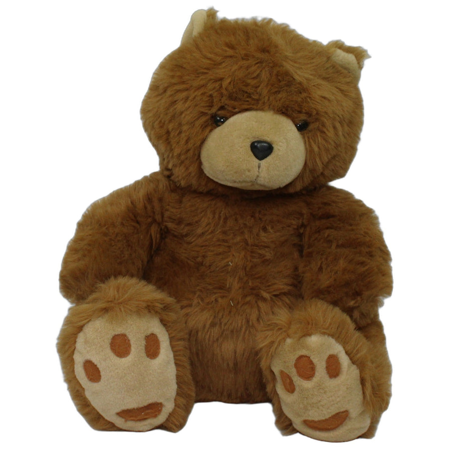 Großer brauner Teddybär, sitzend