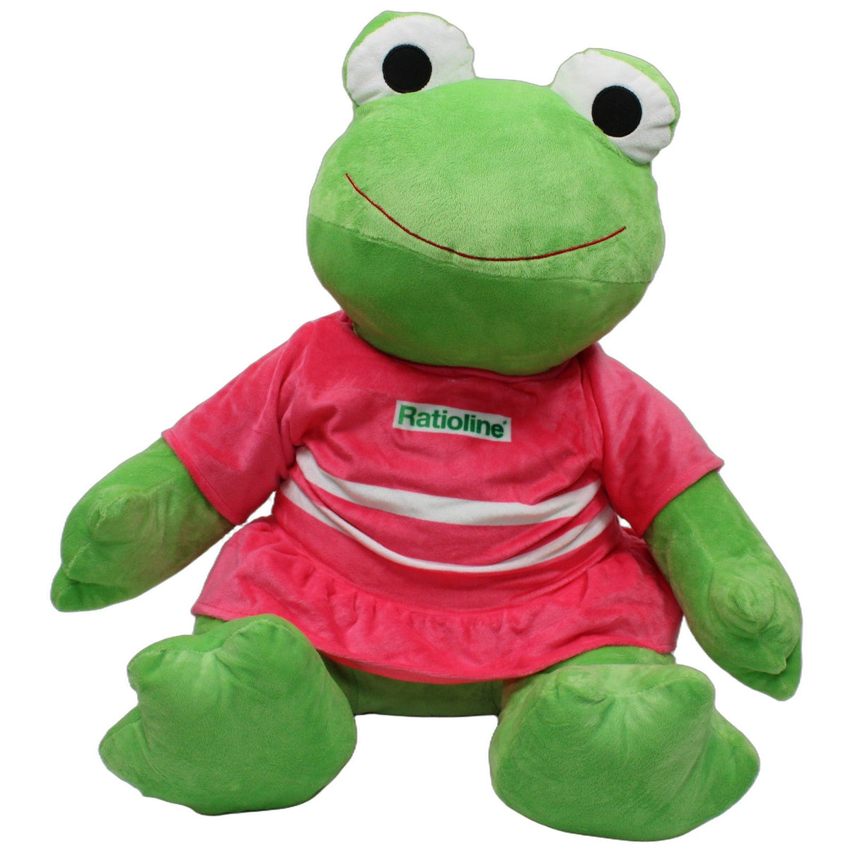 123000026944 Unbekannt Ratioline, XL Frosch im Kleid Kuscheltier Kumpel Leo 55cm ebay-20-stofftiere Gebraucht