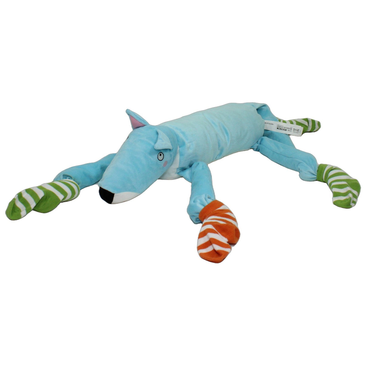 123000026951 IKEA XXL Fuchs BARNSLIG ULVEN mit Socken Kuscheltier Kumpel Leo 60cm Blau ebay-20-stofftiere