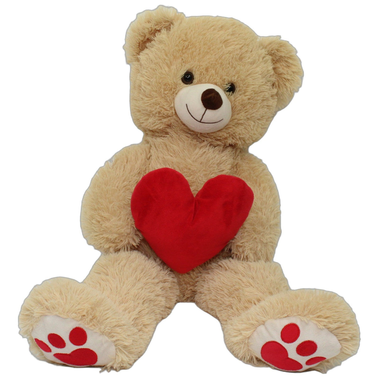 123000026985 Playtive XXXL Teddybär mit rotem Herz Kuscheltier Kumpel Leo 80cm Beige ebay-20-stofftiere