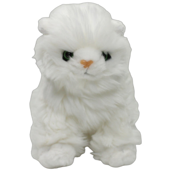 Süße Langhaarkatze, sitzend