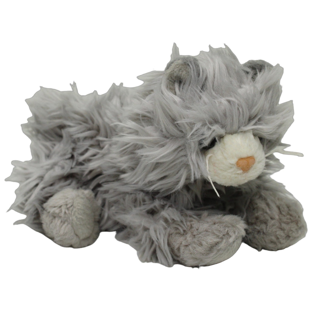 123000027044 Anna Club Plush The "Leather-Tagline", süße graue Katze Kuscheltier Kumpel Leo 24cm ebay-stofftiere Gebraucht