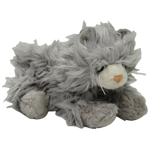 The "Leather-Tagline", süße graue Katze