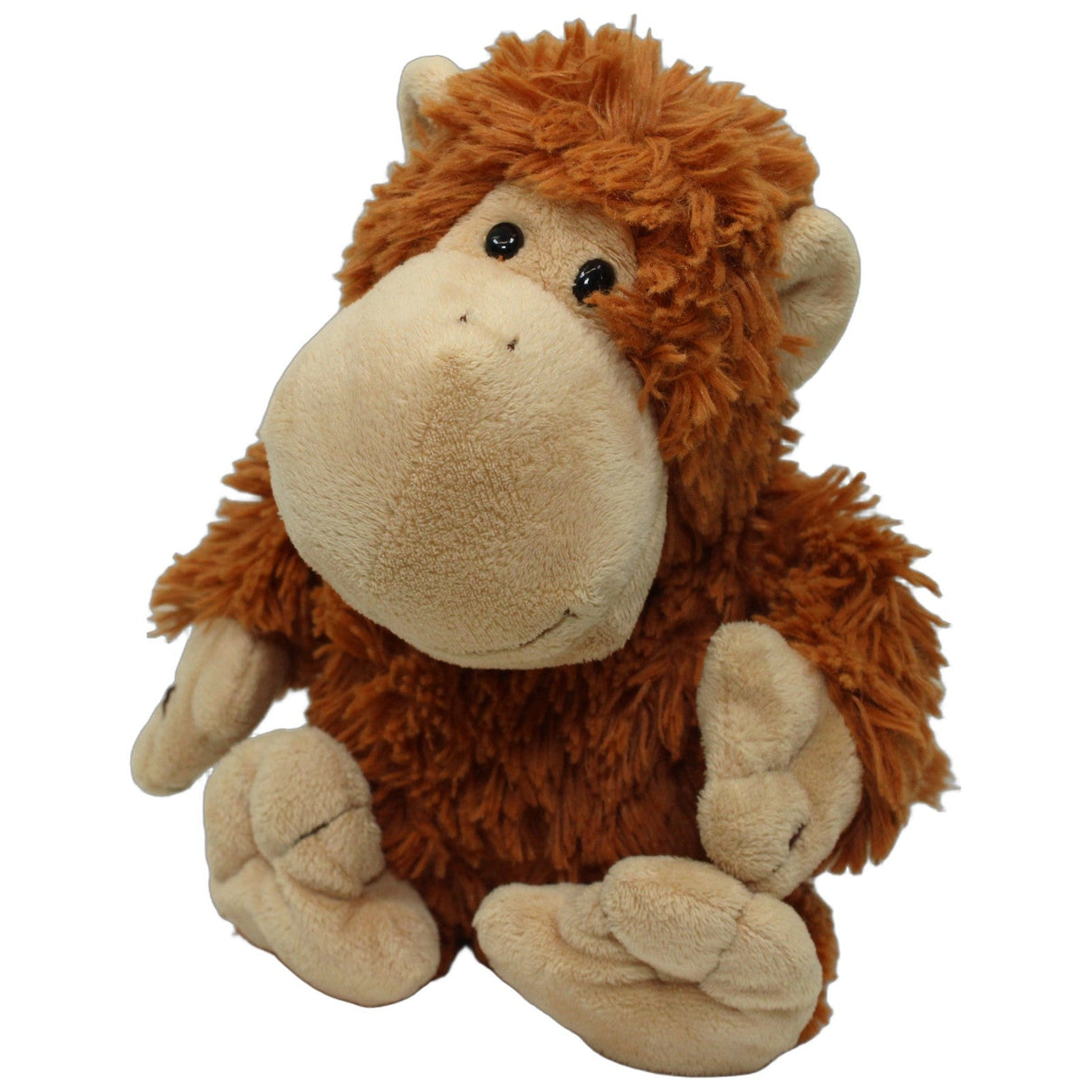 123000027072 TEDI Trendy Plüsch, niedlicher Zottel-Affe Kuscheltier Kumpel Leo 27cm Affe Beige