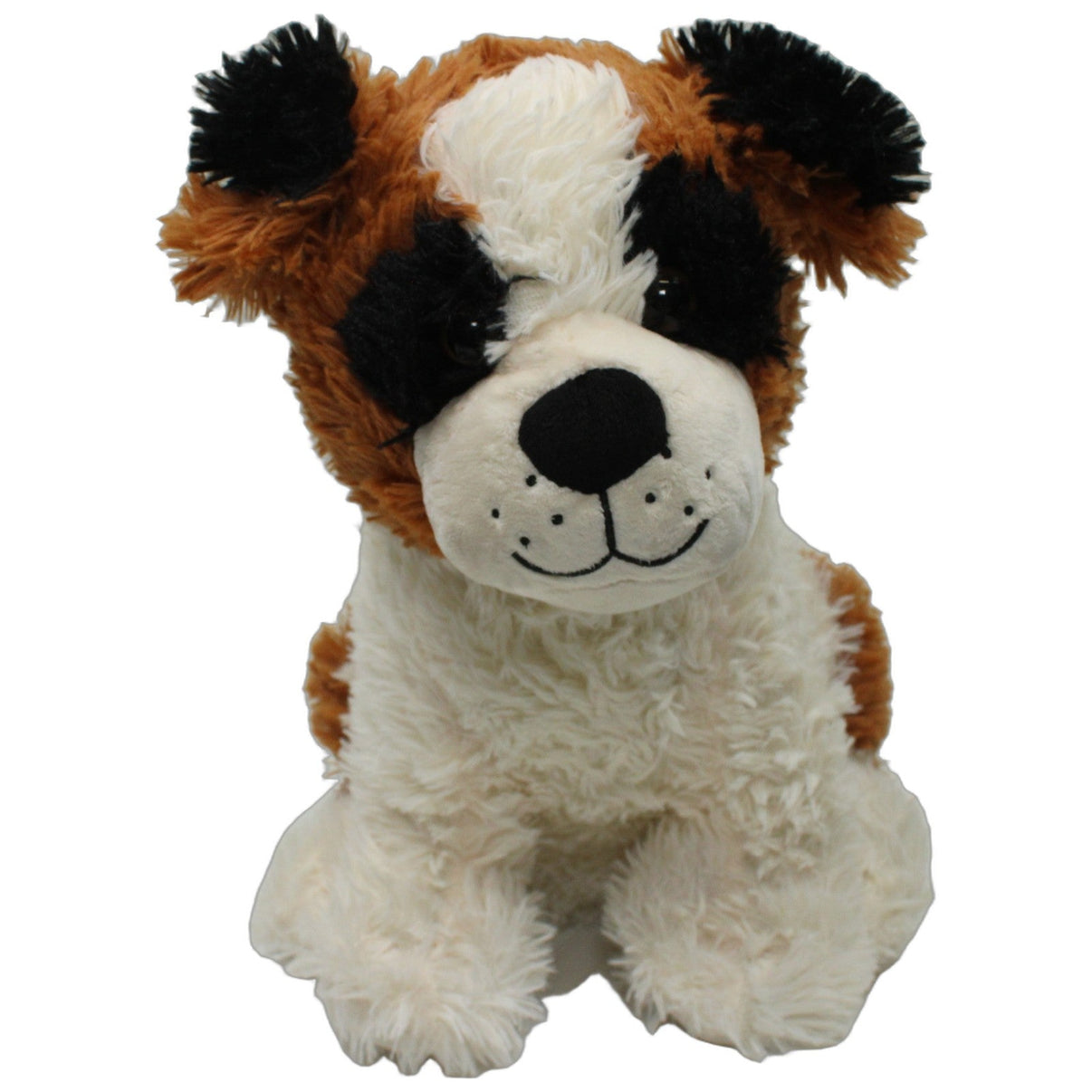 123000027073 VOG Großer dreifarbiger Hund, sitzend Kuscheltier Kumpel Leo 35cm Braun ebay-20-stofftiere