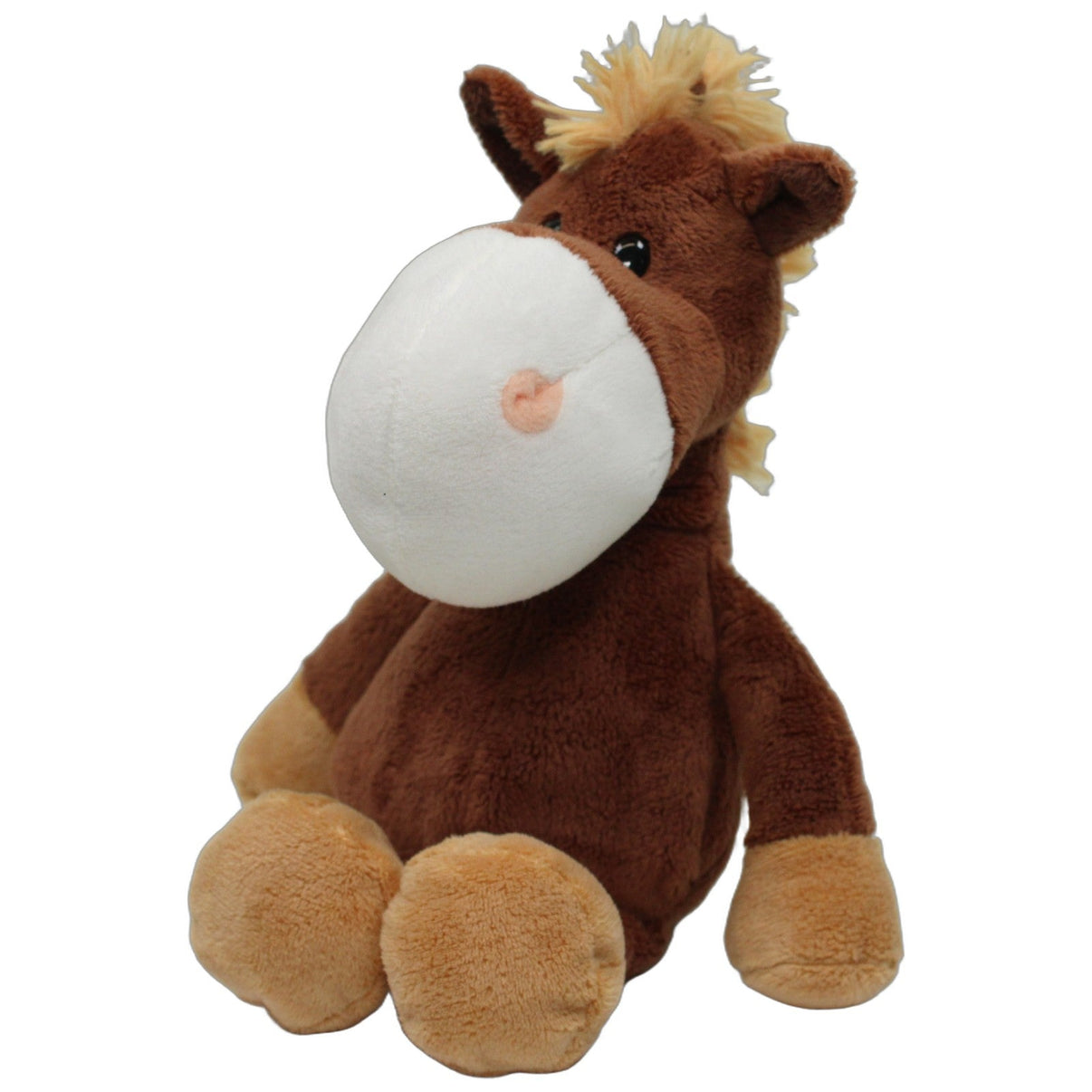 123000027076 Sunkid Braunes Schlenker-Pferd Kuscheltier Kumpel Leo 28cm Beige Braun