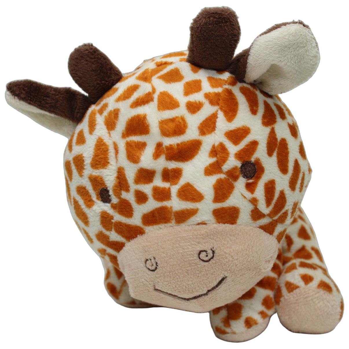123000027081 Unbekannt Süße Giraffe mit großem Kopf, sitzend Kuscheltier Kumpel Leo 20cm Braun ebay-stofftiere