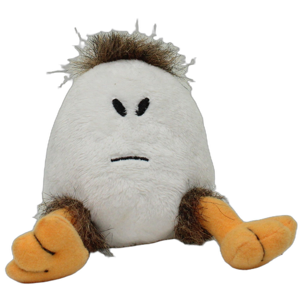 123000027088 Tip Top Toys Lustiger Ei mit braunen Haaren & Beinen Plüschfigur Kumpel Leo 14cm Braun ebay-stofftiere