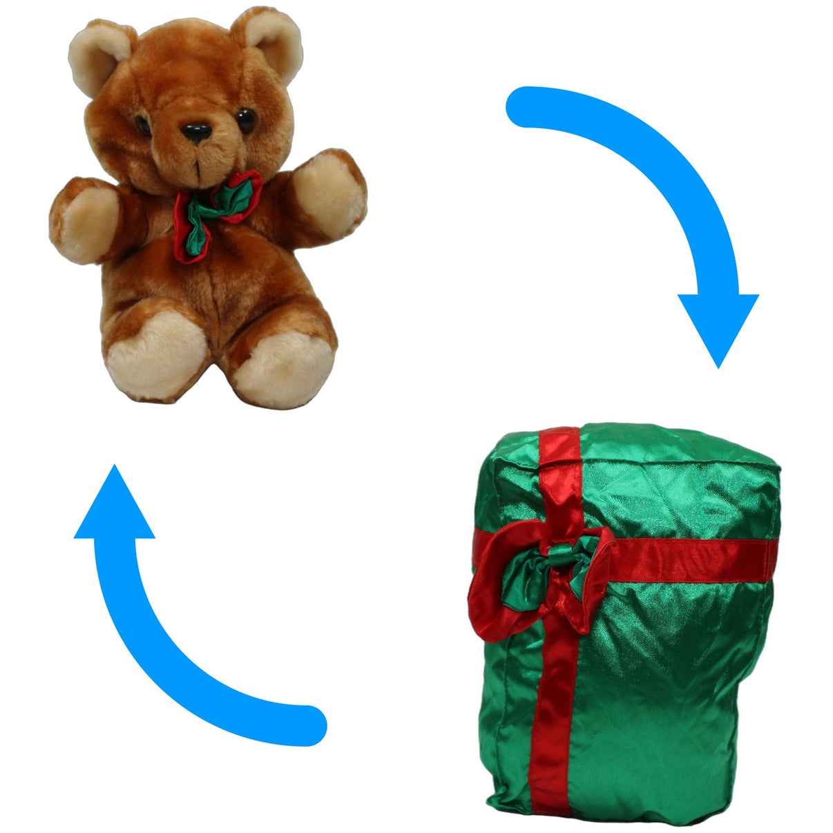 123000027089 BERENDSOHN Wendetier, Teddybär & grünes Geschenk Kuscheltier Kumpel Leo 15cm 20cm 25cm