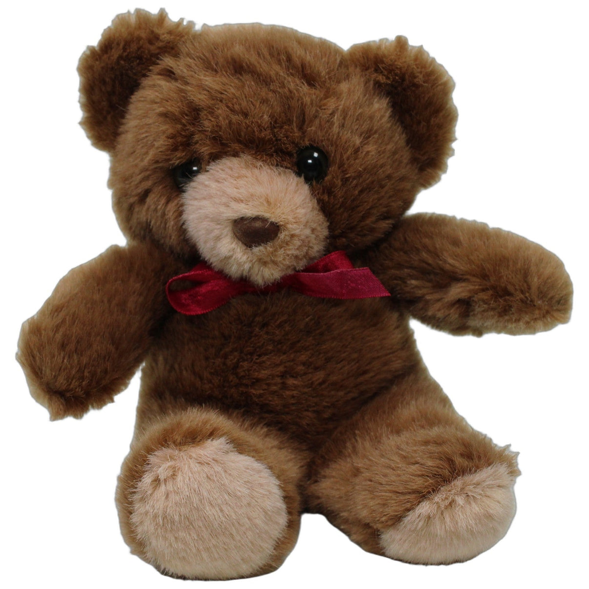 123000027140 Unbekannt Süßer Teddy, sitzend Kuscheltier Kumpel Leo 24cm Beige Braun