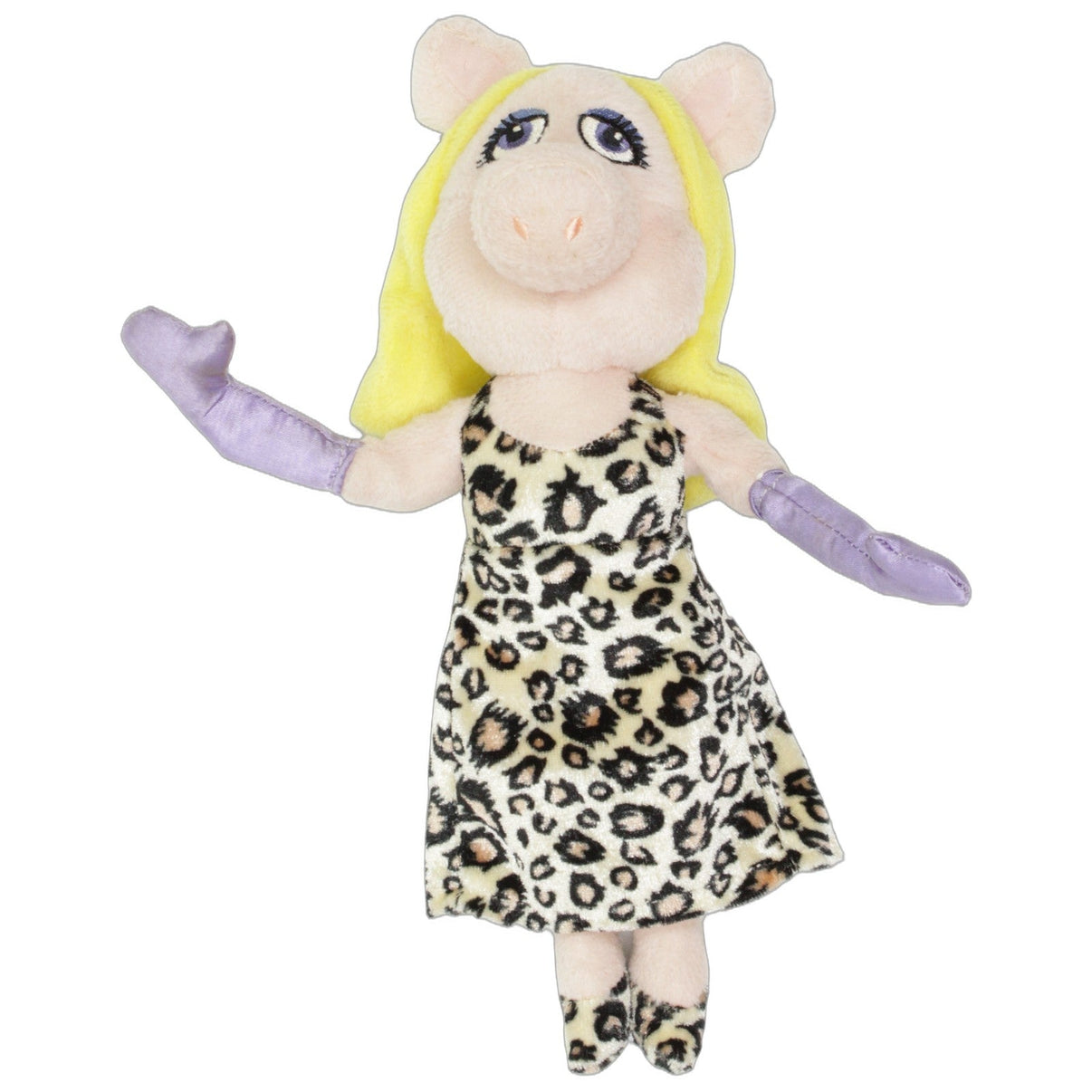 123000027175 Nicotoy Miss Piggy in Leopardenkleid von den Muppets Kuscheltier Kumpel Leo 24cm Charakter ebay-stofftiere