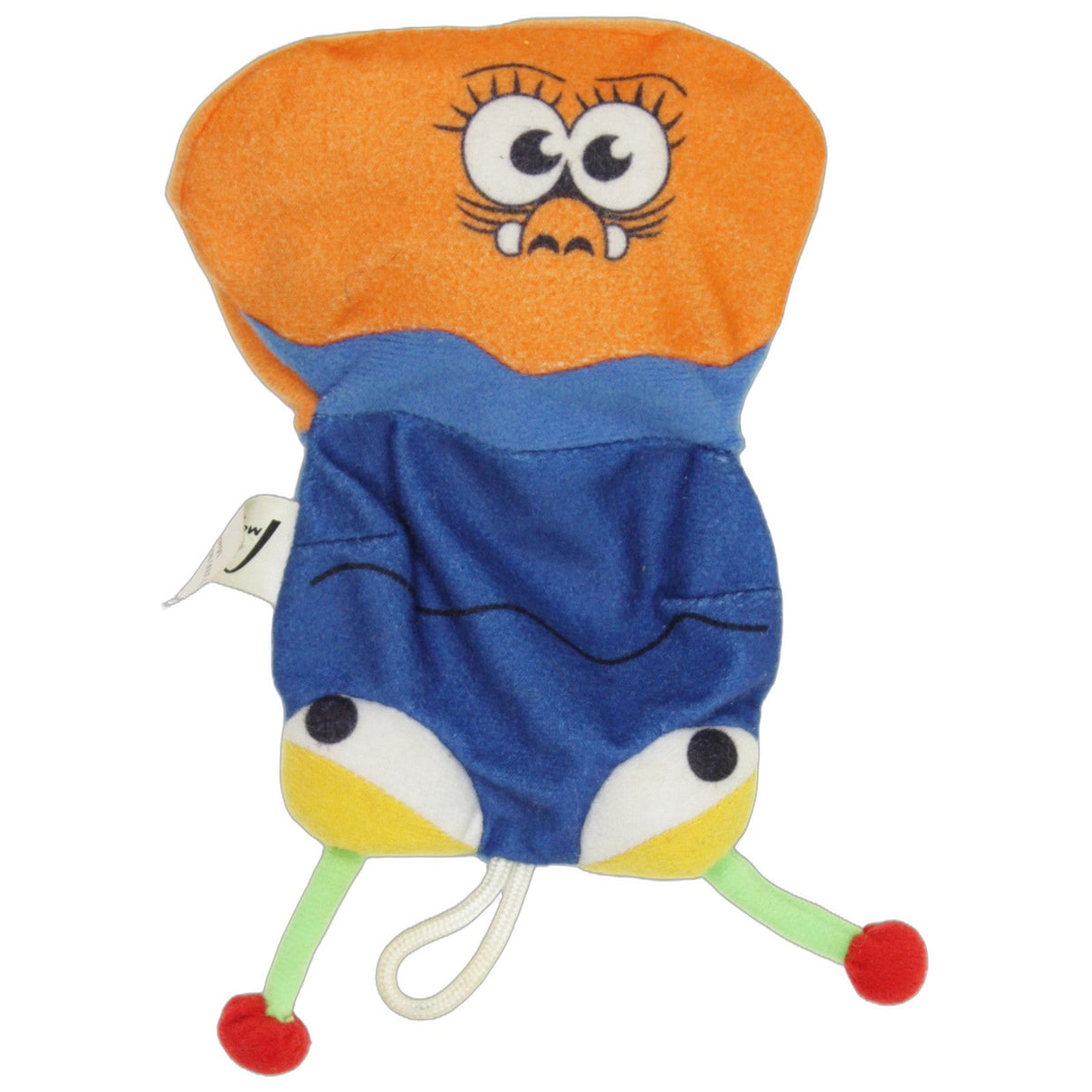 123000027188 McDonald's Happy Meal: Monster Säcke, Schepper-Sack Kuscheltier Kumpel Leo 15cm 2000 _Vintage_