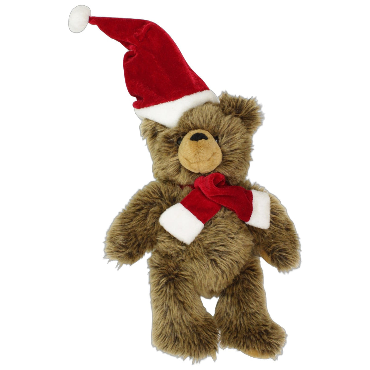 123000027195 Bauer HSE, Teddybär mit Weihnachtsmütze & Stimme Kuscheltier Kumpel Leo 30cm Braun ebay-20-stofftiere
