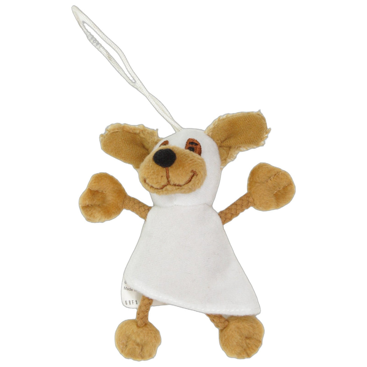 123000027203 McDonald's Happy Meal: Beppos Bande, Hund in Geisterkostüm Kuscheltier Kumpel Leo 10cm Braun ebay-stofftiere